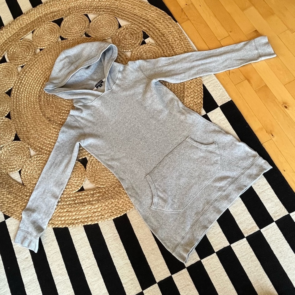 Long knit hoodie from Oxford, size small